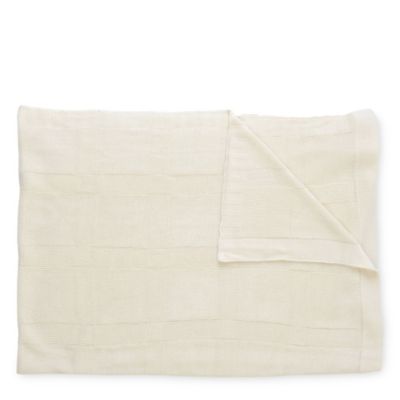 NATURES PUREST Pram size bamboo knit blanket