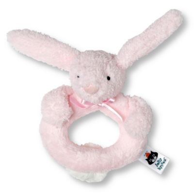 JELLYCAT Bashful ring rattle bunny