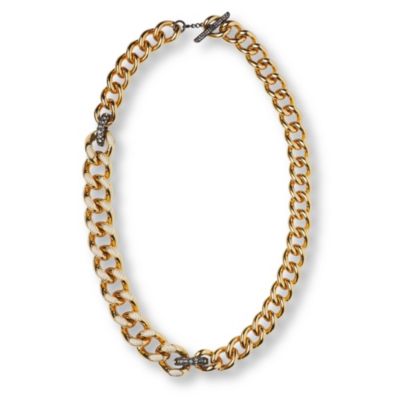 LANVIN Long chain rope necklace