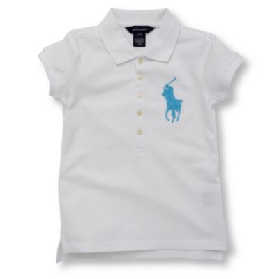 RALPH LAUREN Beaded polo shirt 7-16 years