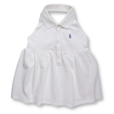 RALPH LAUREN Halter neck polo top 7-16 years