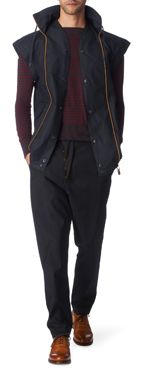 VIVIENNE WESTWOOD Funnel&ndash;neck sleeveless jacket