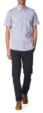 VIVIENNE WESTWOOD Epaulette regular fit shirt