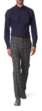 VIVIENNE WESTWOOD Classic Orb slim fit single cuff shirt