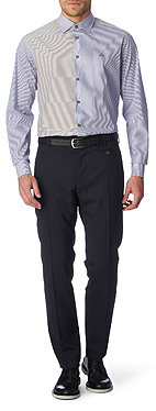 VIVIENNE WESTWOOD Striped slim fit single cuff shirt