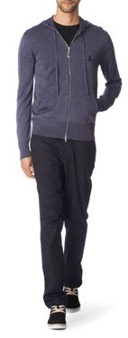 VIVIENNE WESTWOOD Metallic semi–sheer hoody