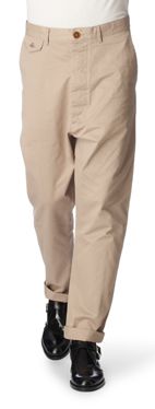 VIVIENNE WESTWOOD Drop crotch trousers