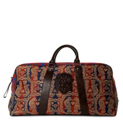 VIVIENNE WESTWOOD Eagle print canvas holdall