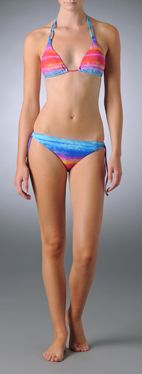 Mirage triangle bikini top