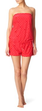 MARC BY MARC JACOBS Stardust logo bandeau romper