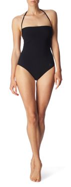 VILEBREQUIN Bandeau tie-back swimsuit