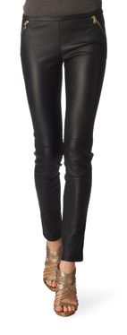 PUCCI Skinny leather trousers