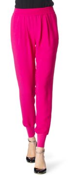STELLA MCCARTNEY Crepe jogging trousers