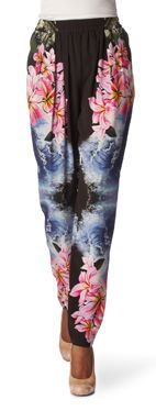 STELLA MCCARTNEY Hawaiian print trousers