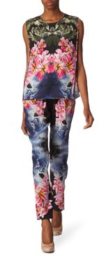 STELLA MCCARTNEY Hawaiian print top