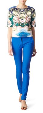 STELLA MCCARTNEY Hawaiian print top