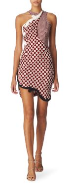STELLA MCCARTNEY Contrast print dress