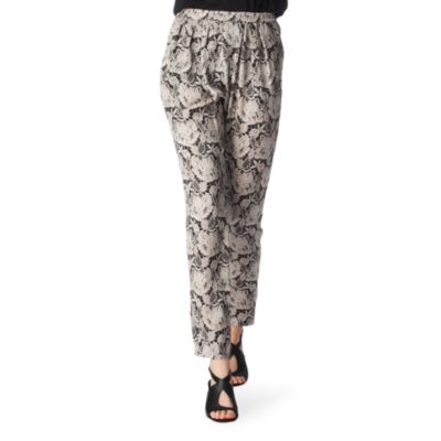 STELLA MCCARTNEY Lace-print trousers