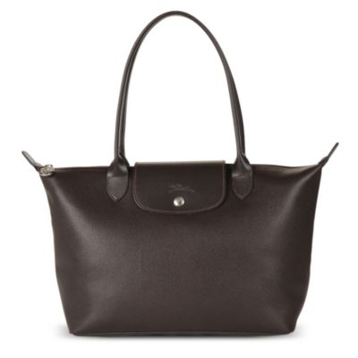 LONGCHAMP Veau Foulonn&eacute; shoulder bag
