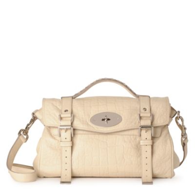 MULBERRY Alexa croc satchel