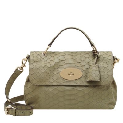 MULBERRY Postman Lock silky snake across&ndash;body bag