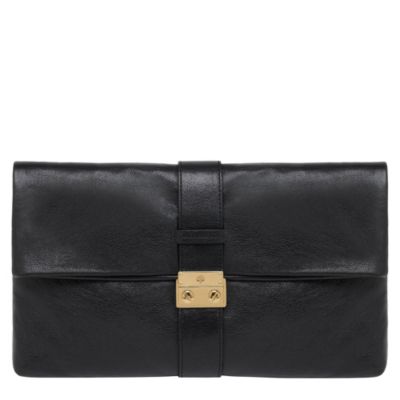 MULBERRY Harriet glossy clutch