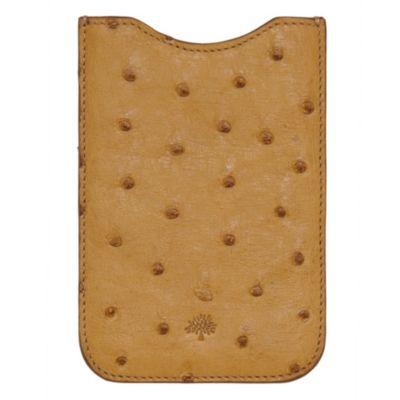 MULBERRY Ostrich iPhone case