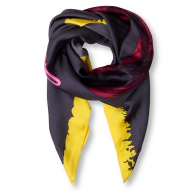 JUICY COUTURE Flights of Fancy silk scarf