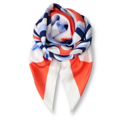 JUICY COUTURE Geometric flower scarf