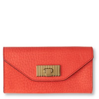 CHLOE Sally long wallet with flap