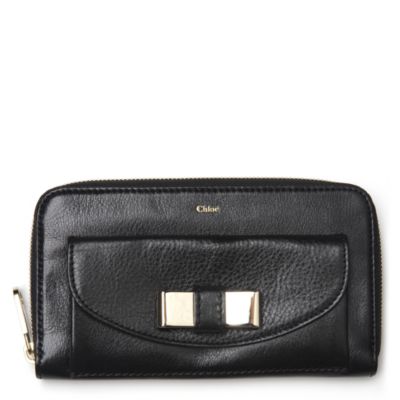 CHLOE Lily long zip wallet