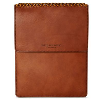 BURBERRY PRORSUM Braided leather iPad case