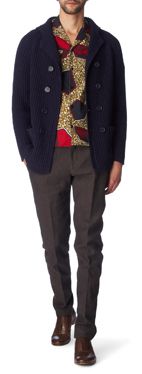 BURBERRY PRORSUM Chunky heritage cardigan