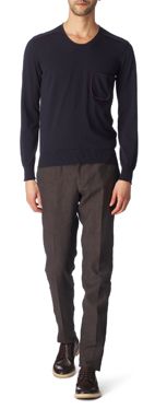 BURBERRY PRORSUM Blanket Stitch jumper
