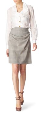 VIVIENNE WESTWOOD Draped collar shirt