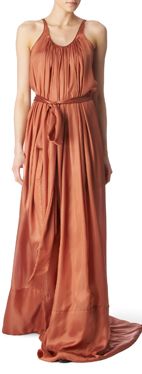 RICK OWENS Silk maxi dress