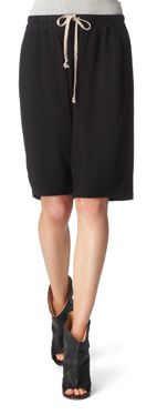 RICK OWENS Draped shorts