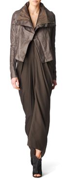 RICK OWENS Snakeskin jacket