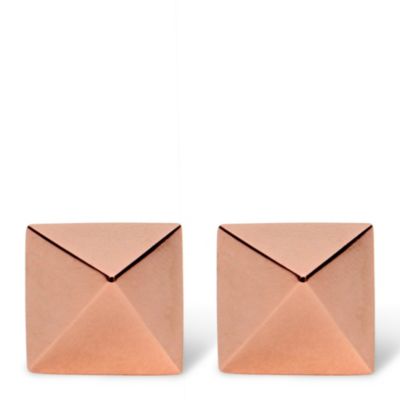 TOM BINNS Clash stud earrings