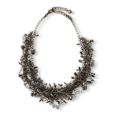 TOM BINNS Safety pin necklace