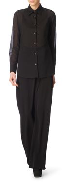 MAISON MARTIN MARGIELA Panelled shirt