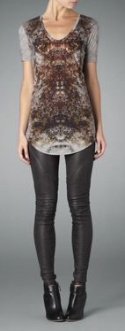Pagan print t&ndash;shirt