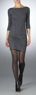 Quilted bodice dress
