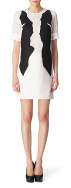 ADAM ANDRASCIK Panelled dress