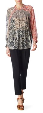 ISABEL MARANT Patchwork blouse