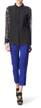 3.1 PHILLIP LIM Paint splash shirt