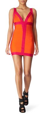 HERVE LEGER Bandage dress