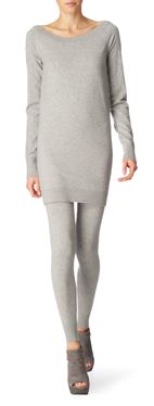 DONNA KARAN Cashmere&ndash;blend tunic