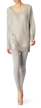 DONNA KARAN Sequinned jumper