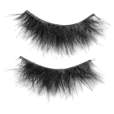 SHU UEMURA Black velvet feather false lashes